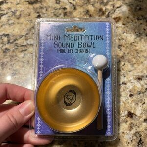 Mini Meditation Sound Bowl with Mallet